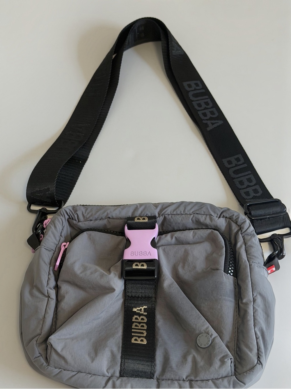 Bubba Gray Crossbody Bag